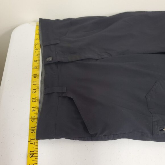 Eddie Bauer Men Fleece Lined Tech Pants Size 34X30 Black Utility Outdoors Hiking - Picture 7 of 11